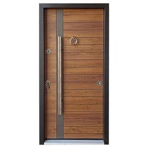 TURKISH STEEL DOORS 2232 SARUHAN - BLACK