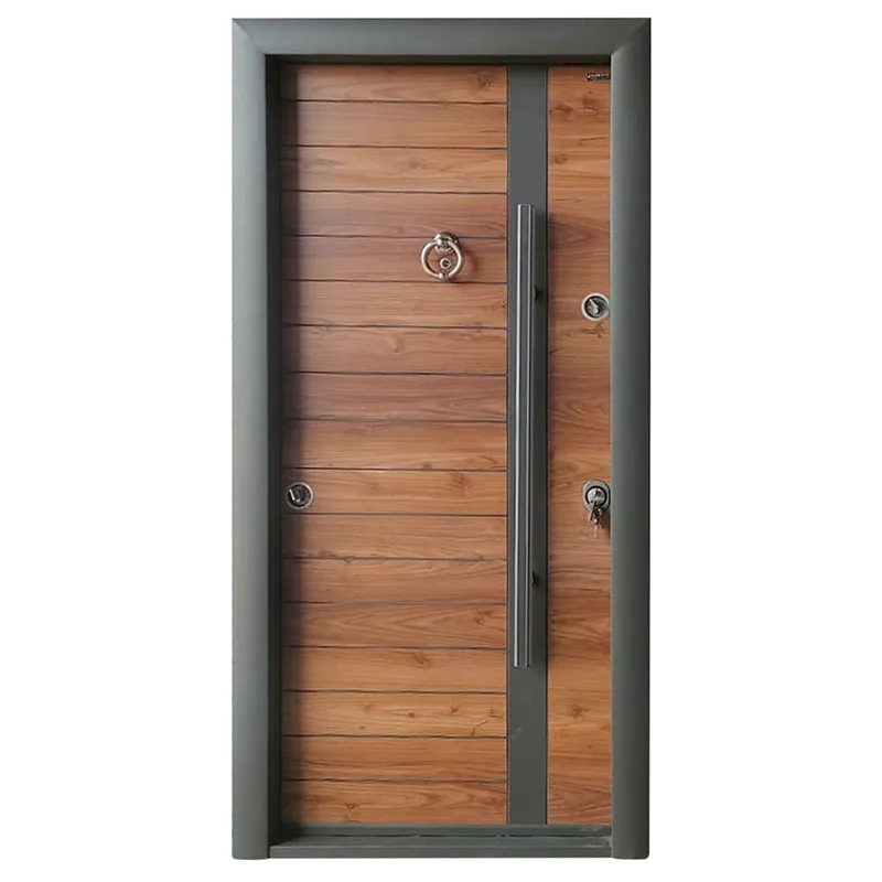 TURKISH STEEL DOORS 2232 SARUHAN - BLACK