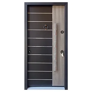 TURKISH STEEL DOORS 2233 GRAY STANLESS